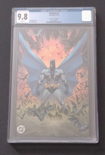 Batman #1 Marc Silvestri Blind Bag Foil Edition Variant Graded CGC 9.8 11/2025