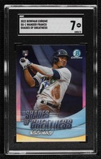 2022 Bowman Chrome Shades of Greatness Wander Franco #SG-1 SGC 7 0z5y