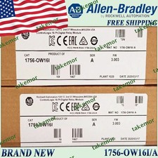 New 1756-OW16I/A AB ControlLogix 16Pt Digital Relay Module Free Ship AB