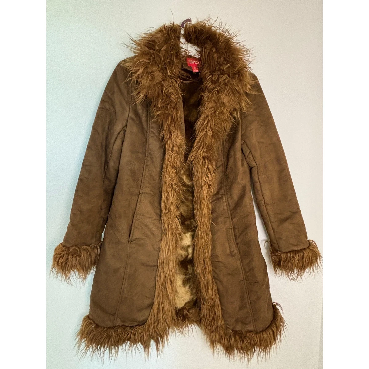 winter coat esprit teddy shearling coat