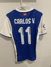 Real Sociedad 2016-2017 Home Soccer Jersey Football  Size S Carlos Vela Mexico
