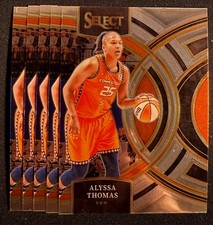 Alyssa Thomas 2024 Panini Select x5 Premier Level Chrome Base Lot