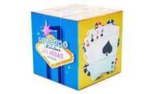 Las Vegas Cube 3x3 (Twisty Cube Type 3D Brainteaser Speed Cube Puzzle)