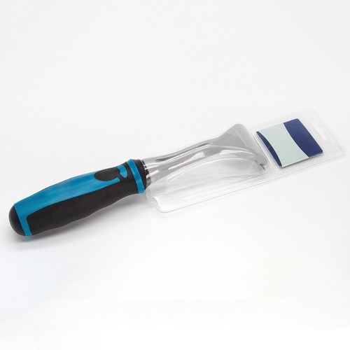 Grattoir en carbure, grattoir à cartes, grattoir à peinture en carbure de tungstène avec poignée ergonomique, outil antidérapant pour vernis, résine, vernis sec, mastic, rayures