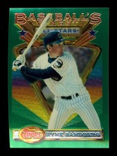 1993 Topps: #105 Ryne Sandberg Baseballs Finest Green NM-MT OR BETTER