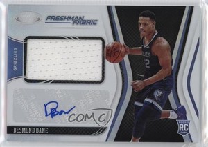 2020-21 Certified Freshman Fabric Signatures Desmond Bane #BAN Rookie Auto RC