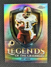 2025 Topps Chrome Football Legends Of The Gridiron ART MONK Silver Refractor