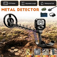 Detector De Metales Oro y Plata Deep Ground Gold Finder Waterproof LCD Display