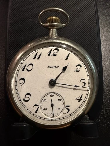 Elgin 18s grade 317model 5 15j antique Pocket Watch