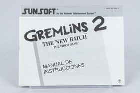 Nintendo NES *Gremlins 2 : The New Batch* OVP CIB PAL B 2Z-FRG +