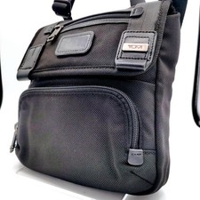 TUMI Alpha Bravo Barstow Crossbody Shoulder Bag 22306DH Nylon Leather 060388d