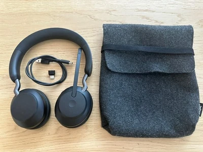 Jabra Evolve2 65 Wireless Stereo On-Ear Headset (UC) - USB-C Link380 + Bluetooth - Bild 1 von 3