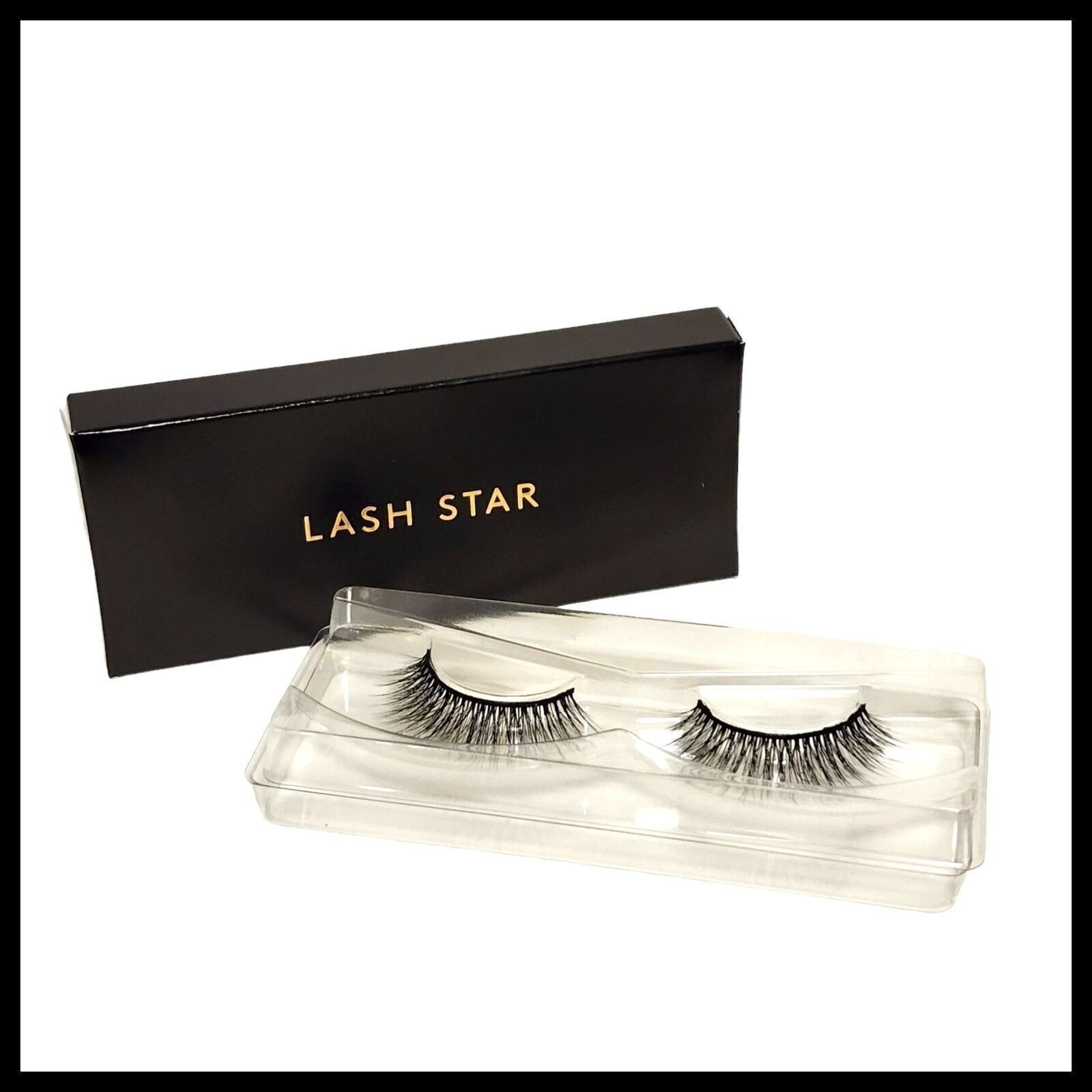 Lash Star Visionary Lashes 002 Length 4-12 mm Light Medium Volume Reusable New 2090₽