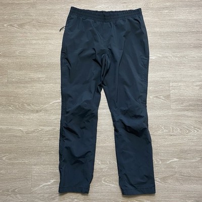 Columbia Omni-Tech Softshell Rain Pants Men's L Black Water Resistant Hike Fish
