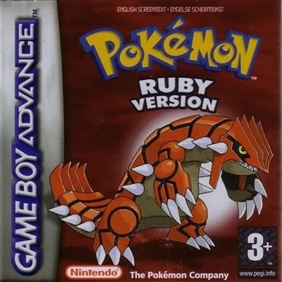Pokemon Rubin Nintendo Game Boy Gameboy Advance Action Abenteuer Videospiel OVP