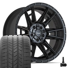 4ps20 Black 20x9 Wheels Goodyear Tires Tpms Set Fits Jeep Dodge Ram 4ps20 Black 20x9 Wheels Goodyear Tires Tpms Set Fits Jeep Dodge Ram