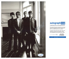 Andy Bell 'Oasis' Band Signed 8x10 Photo Autograph ACOA