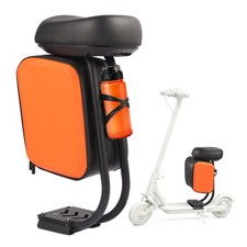 Scooter Seat with 10L Large Storage Bag & Cup Holder, Shock Absorption Seat C...