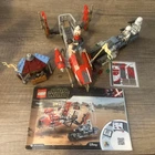 LEGO Star Wars Pasaana Speeder Chase 75250 Complete Build with Minifigs (no box)