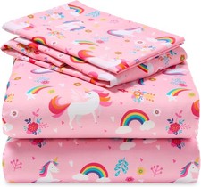 Children's double bed sheet set, fade-resistant and breathable