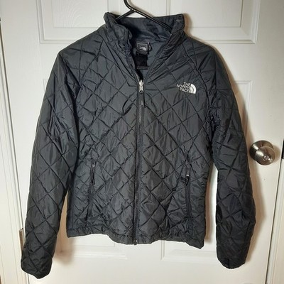 North Face Quilted Puffer Jacket Women's Medium Black