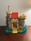 Vintage 1974 Fisher Price Little People Play Family Castle