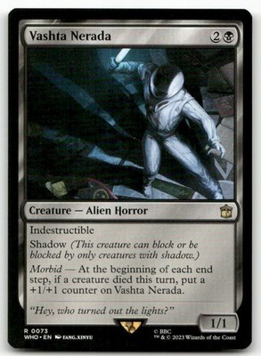 Vashta Nerada Doctor Who MTG NM