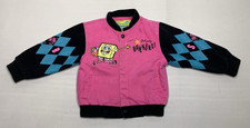 VTG JH Design Spongebob SquarepantsBonkers Toddler 3T Corduroy Jacket P151