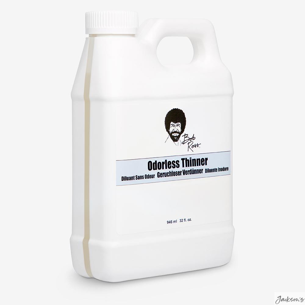 Bob Ross Odourless Thinner Oil Paint 946ml Brush Cleaner And Paint Thinner