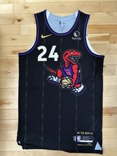 Bruno Fernando Toronto Raptors GAME WORN Jersey 2024-2025 City Edition (RARE)