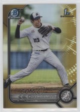 2022 Bowman NPB Nippon Professional Baseball Prospects 9/50 Shota Hayamizu 05ol