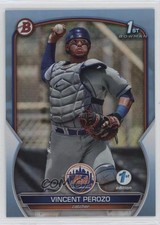 2023 Bowman 1st Edition Sky Blue Foil Vincent Perozo #BPPF-102 00jz