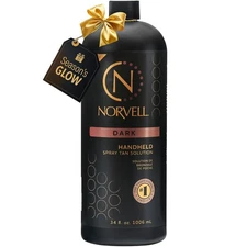 Norvell Premium Sunless Spray Tan Solution Dark 34 fl oz Airbrush New Sealed