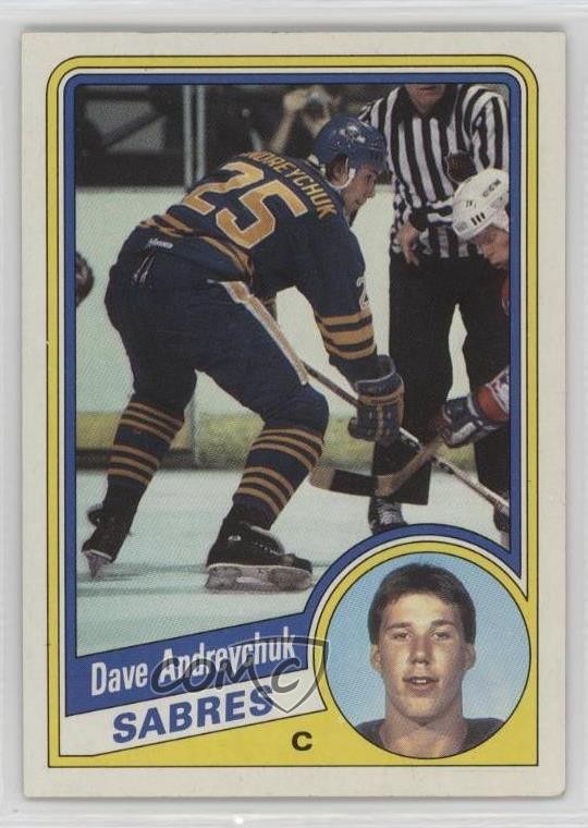 1984-85 Topps Dave Andreychuk #13 HOF 12g7