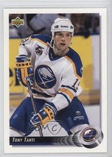 1992-93 Upper Deck Tony Tanti #182 0a4