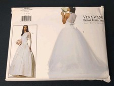 Vogue Bridal Original Vera Wang Bridal Pattern #1945 Uncut Size 14-16-18
