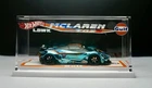 Hot Wheels Mclaren 720s LB Blue Spectraflame Custom W/ display Case