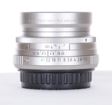 Pentax smc PENTAX-FA 43mm f/1.9 Limited Lens Silver
