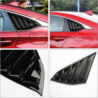 DLOVEG for Honda Accord 2022 2021 2020 2019 2018 Rear Side Window Louvers Trim