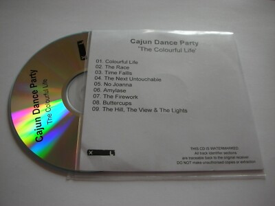 Cajun Dance Party - The Colourful Life - 9 Track
