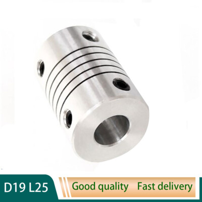 D19 L25 New Flexible Shaft Coupling CNC Stepper Motor Steckverbinder Coupler