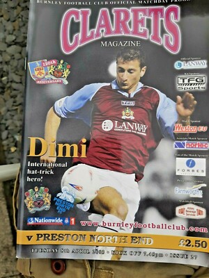 Burnley v Preston North End. 8. April 2003. League Division One