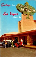Vintage Postcard Wilbur Clark's Desert Inn Las Vegas Nevada B9