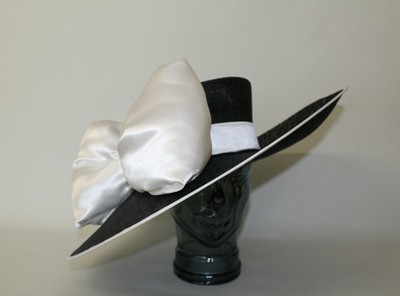 wedding white hat