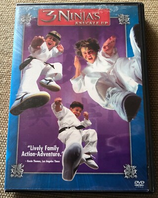 3 Ninjas Knuckle Up (DVD, 2001, Full Screen) Victor Wong