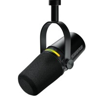Shure MV7+ Schwarz Podcast-Mikrofon - NEU