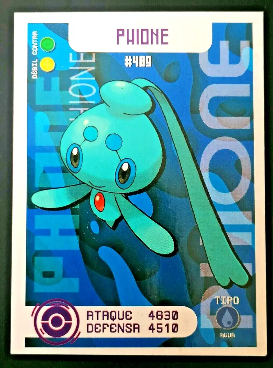 Phione - #489 -  Pokédex