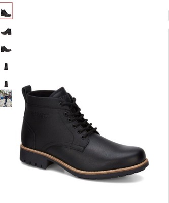 Zapatos negro de pie para hombre. FERRATO . Botas negros | eBay