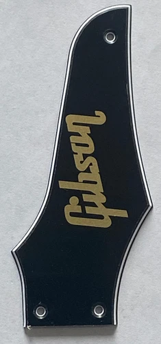 For Gibson Firebird Non-Reverse"Logo"Truss Rod Cover Guitar Pickguard Black