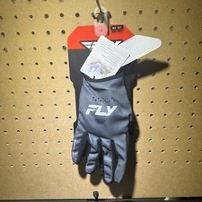 FLY RACING LITE GLOVES CHARCOAL/BLACK Sz Men ...